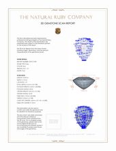 1.31 Ct. Ruby from Burma (Myanmar) 3 D Scan Report