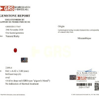 Jewelry Scan Report