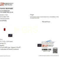 Jewelry Scan Report