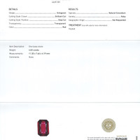 4.02 Ct. Ruby from Mozambique Scan Report