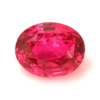 Antique Style Ruby Ring 2.36 Ct., 18K White & Yellow Combination Stone