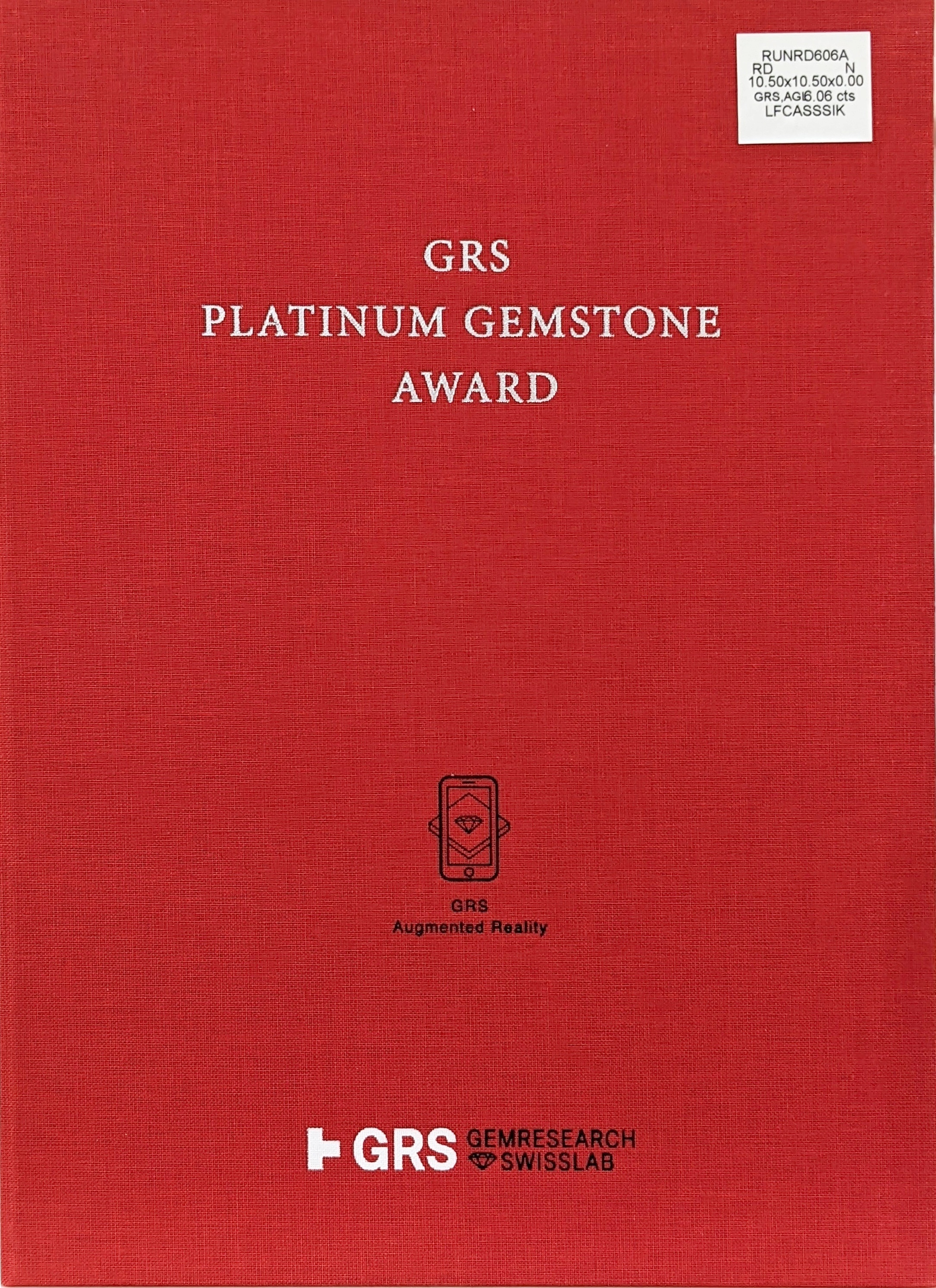 6.06 Ct. Ruby from Mozambique