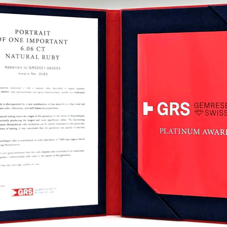 6.06 Ct. Ruby from Mozambique