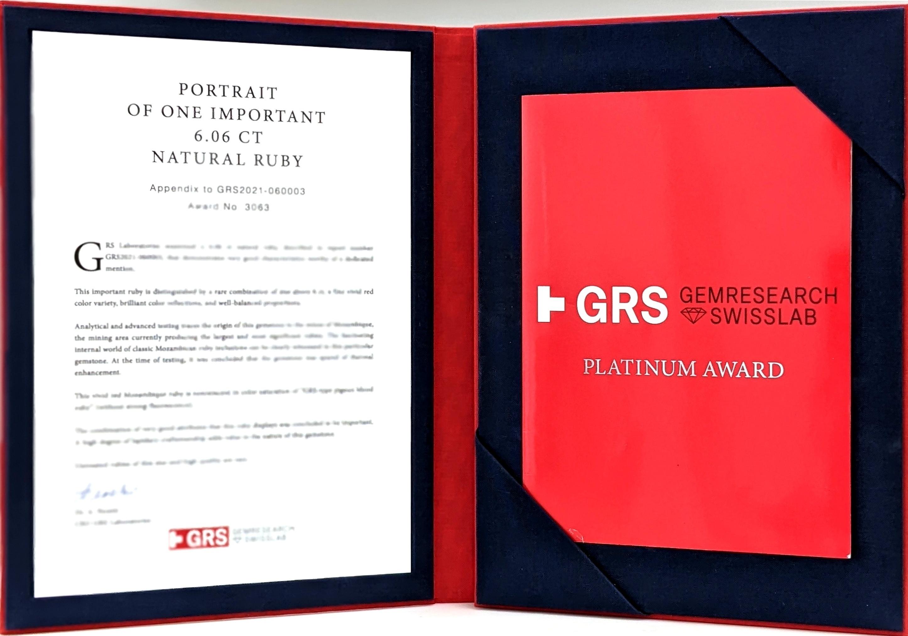 6.06 Ct. Ruby from Mozambique