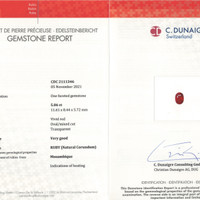 5.06 Ct. Ruby from Mozambique Scan Report
