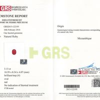 3.13 Ct. Ruby from Mozambique Scan Report