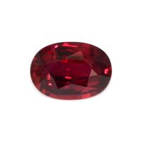 Antique Style Ruby Ring 1.36 Ct., 18K White & Yellow Combination Stone