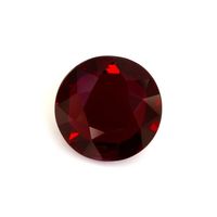 Accent Stones Ruby Ring 2.04 Ct., 14K White Gold Combination Stone