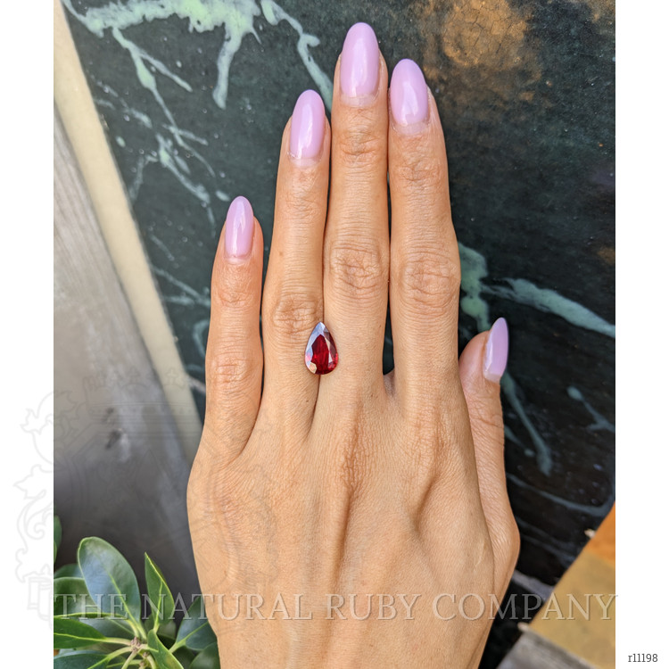 3.18 Ct. Ruby from Mozambique