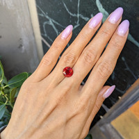 5.08 Ct. Ruby from Mozambique Life Style