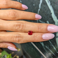 1.37 Ct. Ruby from Mozambique Life Style