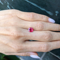2.05 Ct. Ruby from Burma (Myanmar) Life Style