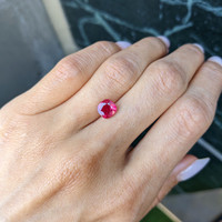 2.05 Ct. Ruby from Burma (Myanmar) Life Style