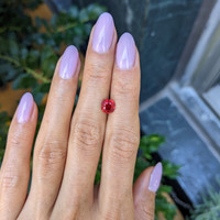 1.55 Ct. Ruby from Mozambique Life Style