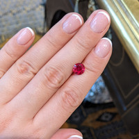 1.97 Ct. Ruby from Mozambique Life Style