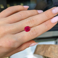 2.53 Ct. Ruby from Burma (Myanmar) Life Style