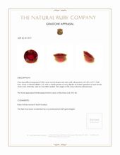 0.58 Ct. Ruby from Burma (Myanmar) Appraisal