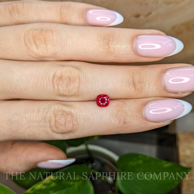 1.03 Ct. Pinkish Red Ruby from Burma (Myanmar)
