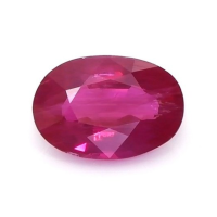 Accent Stones Ruby Ring 0.70 Ct., 14K Yellow Gold Combination Stone