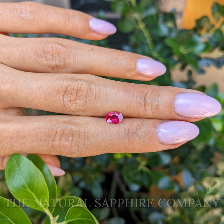 0.70 Ct. Pinkish Red Ruby from Burma (Myanmar)