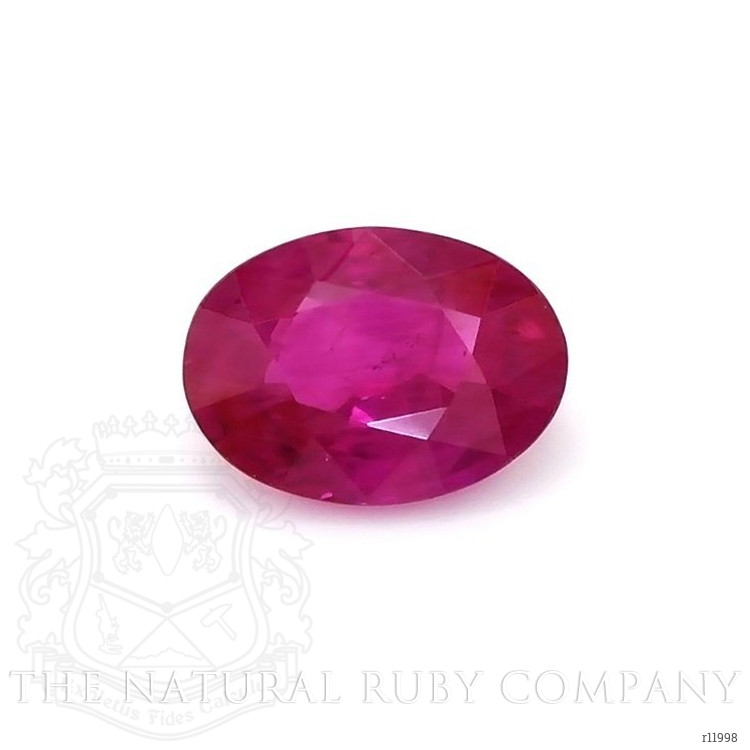 Pave Ruby Ring 0.94 Ct., 18K Yellow Gold