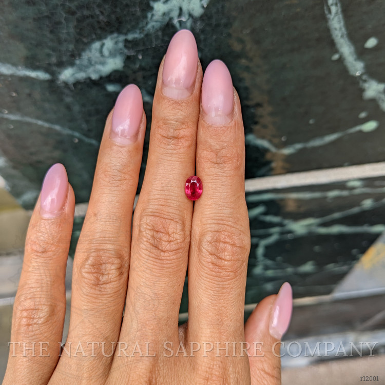 1.02 Ct. Pinkish Red Ruby from Burma (Myanmar)