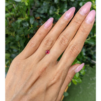 0.68 Ct. Ruby from Burma (Myanmar) Life Style