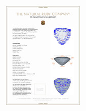 0.47 Ct. Ruby from Burma (Myanmar) 3 D Scan Report