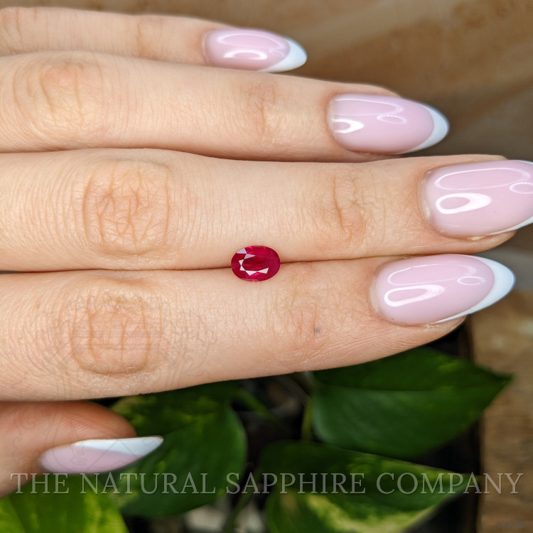 0.91 Ct. Pinkish Red Ruby from Burma (Myanmar)