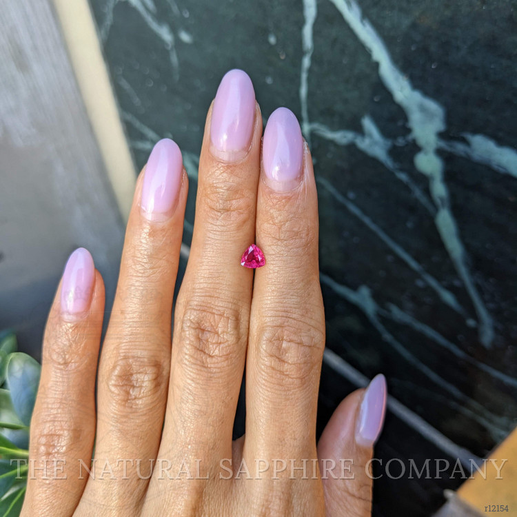 0.56 Ct. Pinkish Red Ruby from Burma (Myanmar)