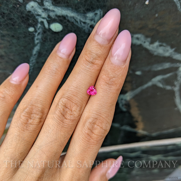0.48 Ct. Pinkish Red Ruby from Burma (Myanmar)