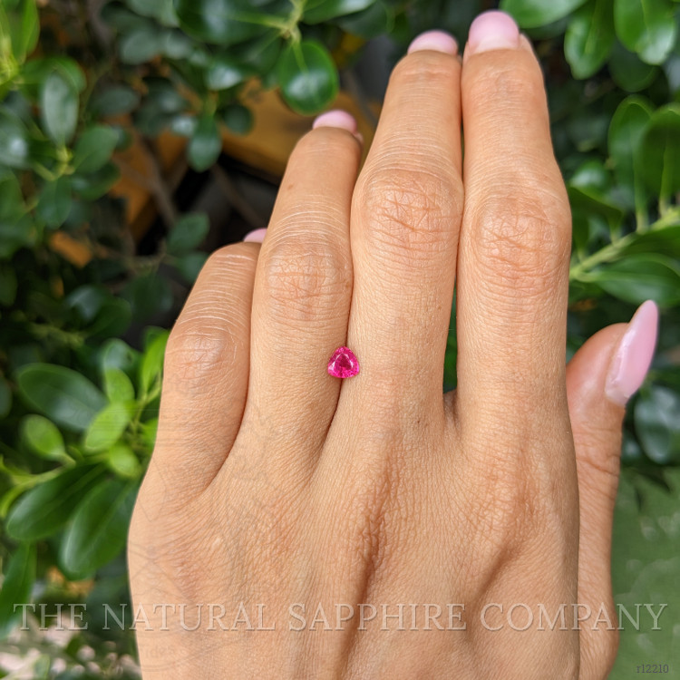 0.49 Ct. Pinkish Red Ruby from Burma (Myanmar)
