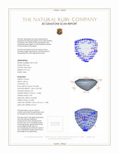 0.49 Ct. Ruby from Burma (Myanmar) 3 D Scan Report