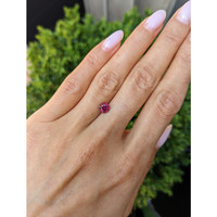 1.06 Ct. Pinkish Red Ruby from Mozambique Life Style