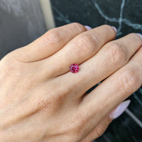 1.06 Ct. Pinkish Red Ruby from Mozambique Life Style