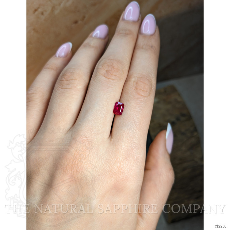 1.08 Ct. Pinkish Red Ruby from Burma (Myanmar)