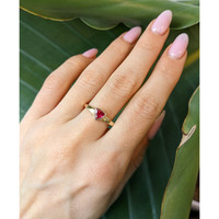 0.51 Ct. Ruby from Burma (Myanmar) Life Style