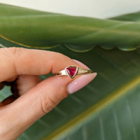 0.51 Ct. Ruby from Burma (Myanmar) Life Style