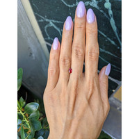 0.55 Ct. Ruby from Burma (Myanmar) Life Style