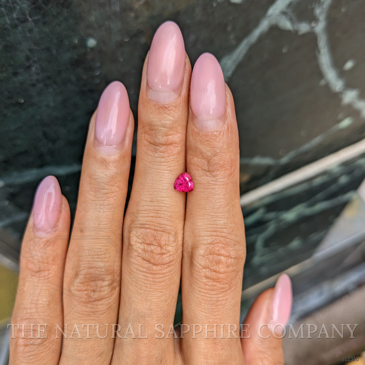 0.65 Ct. Pinkish Red Ruby from Burma (Myanmar)