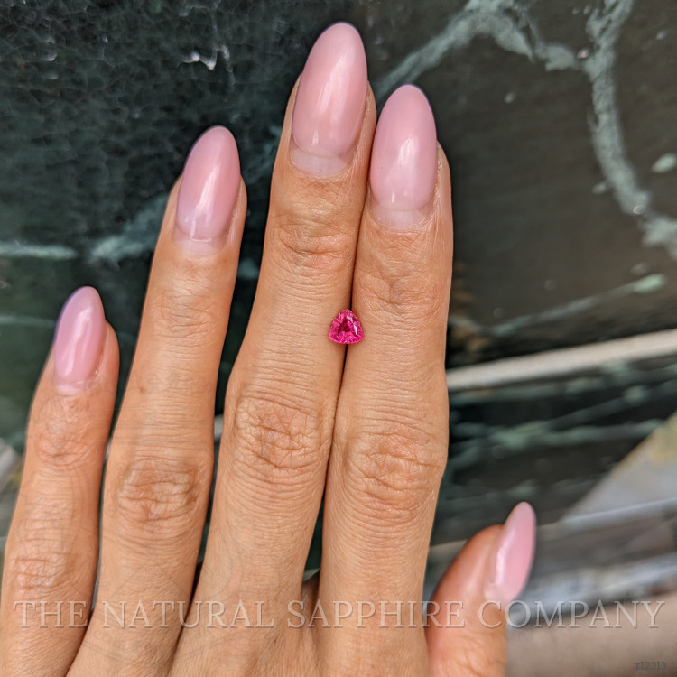 0.51 Ct. Pinkish Red Ruby from Burma (Myanmar)