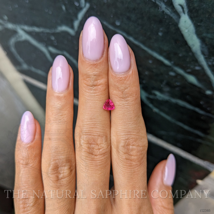0.52 Ct. Pinkish Red Ruby from Burma (Myanmar)