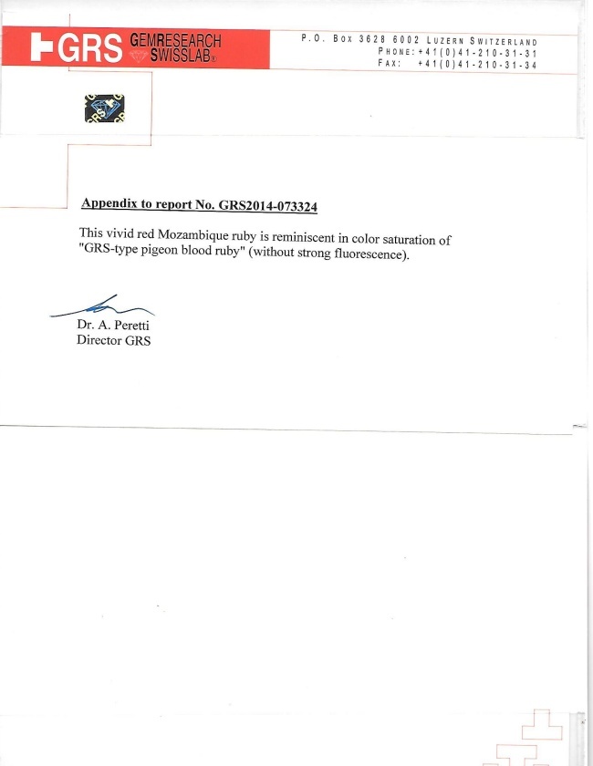 8.01 Ct. Ruby from Mozambique