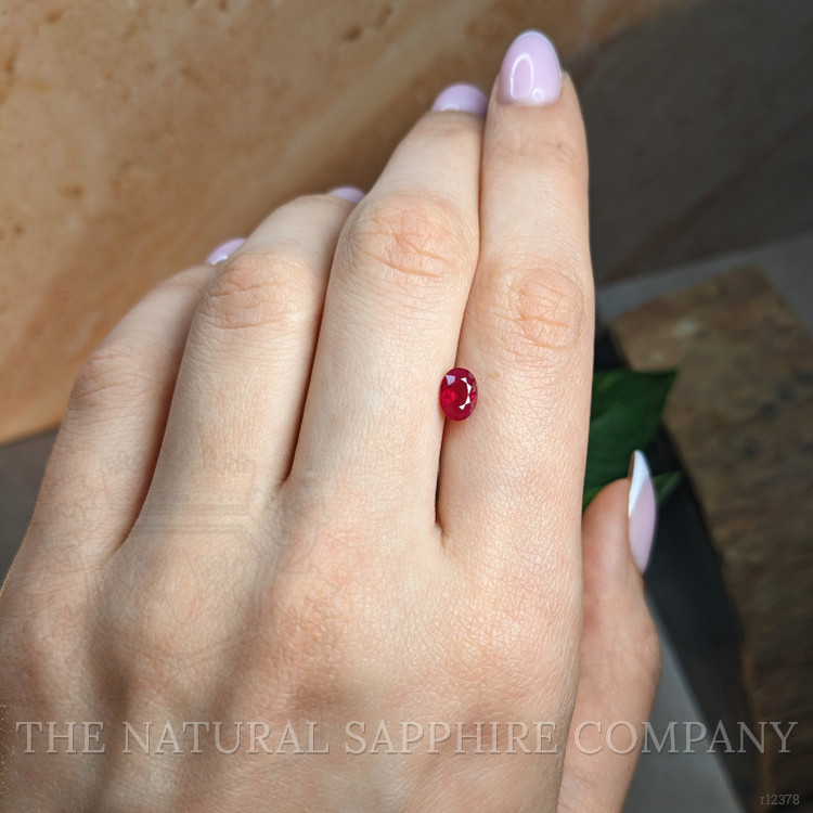 1.01 Ct. Pinkish Red Ruby from Burma (Myanmar)