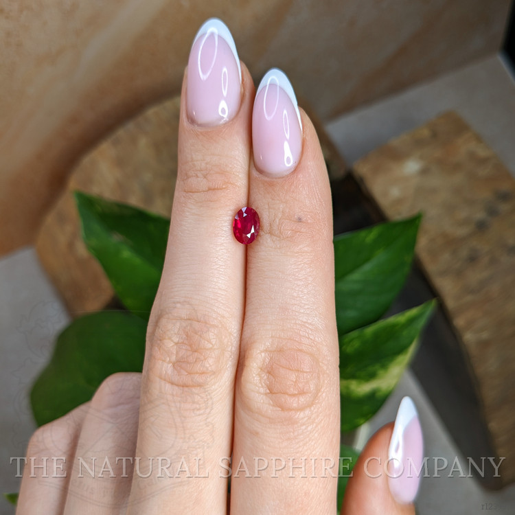 1.06 Ct. Pinkish Red Ruby from Burma (Myanmar)