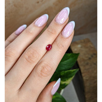1.06 Ct. Pinkish Red Ruby from Burma (Myanmar) Life Style