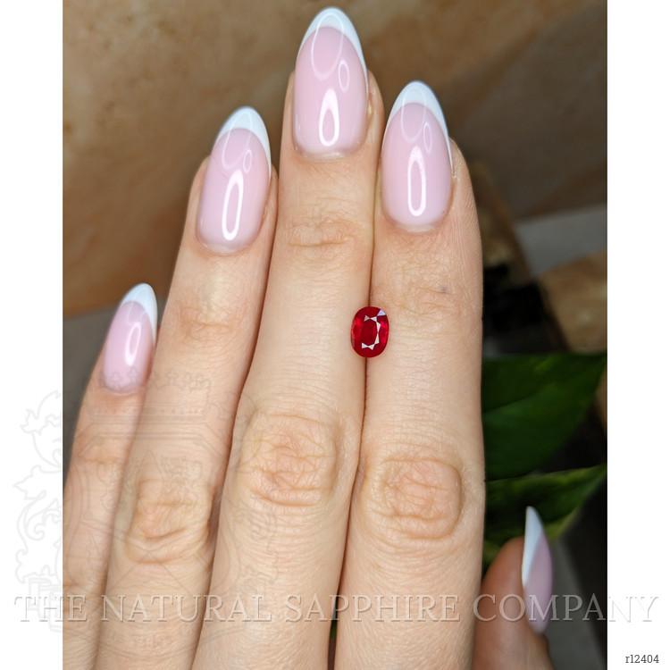 1.11 Ct. Pinkish Red Ruby from Burma (Myanmar)