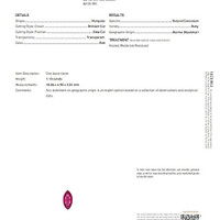 Jewelry Scan Report