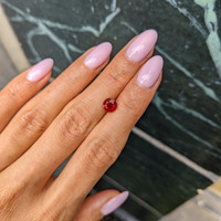 1.56 Ct. Ruby from Mozambique Life Style