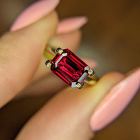 1.55 Ct. Ruby from Mozambique Life Style